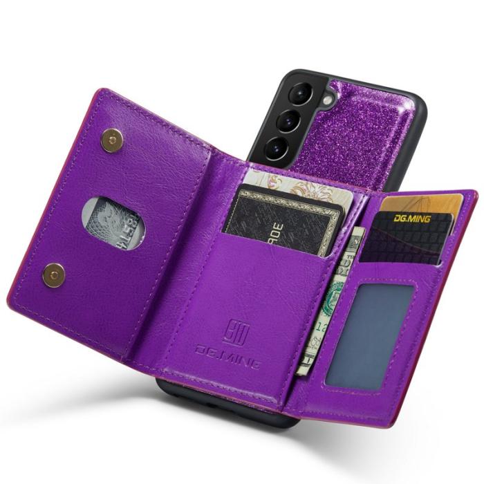 DG.MING - DG.MING M3 Series Skal för Samsung Galaxy S21 4G/5G - Mörk Lila