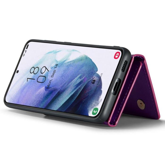 DG.MING - DG.MING M3 Series Skal för Samsung Galaxy S21 4G/5G - Mörk Lila