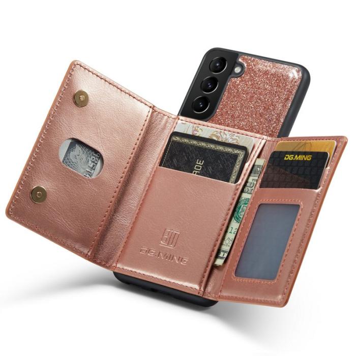 DG.MING - DG.MING M3 Series Skal för Samsung Galaxy S21 4G/5G Rose Gold