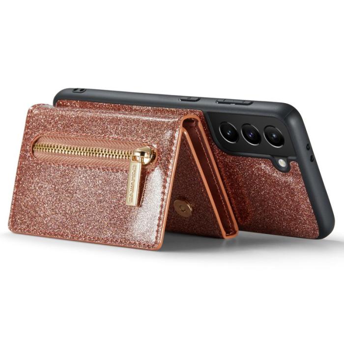DG.MING - DG.MING M3 Series Skal för Samsung Galaxy S21 4G/5G Rose Gold