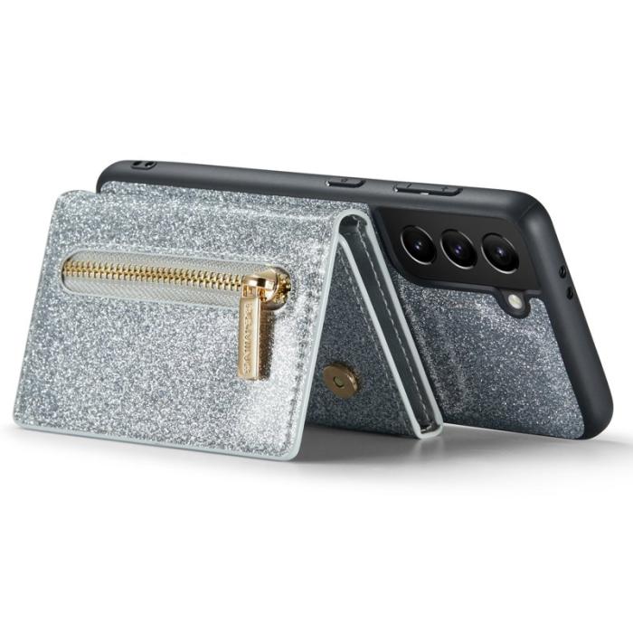 DG.MING - DG.MING M3 Series Skal för Samsung Galaxy S21 4G/5G Silver