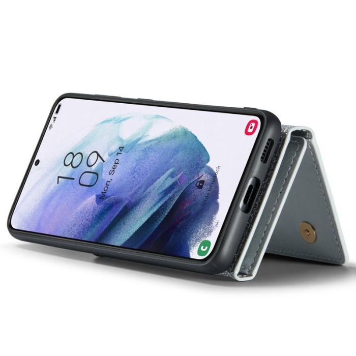 DG.MING - DG.MING M3 Series Skal för Samsung Galaxy S21 4G/5G Silver