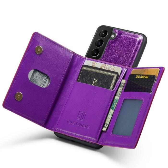 DG.MING - DG.MING M3 Series Skal för Samsung Galaxy S21+ 5G - Mörklila