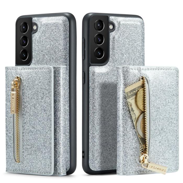 DG.MING - DG.MING M3 Series Skal för Samsung Galaxy S21+ 5G Silver