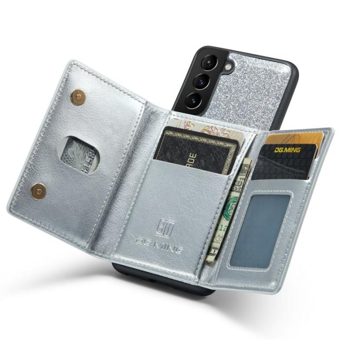 DG.MING - DG.MING M3 Series Skal för Samsung Galaxy S21+ 5G Silver