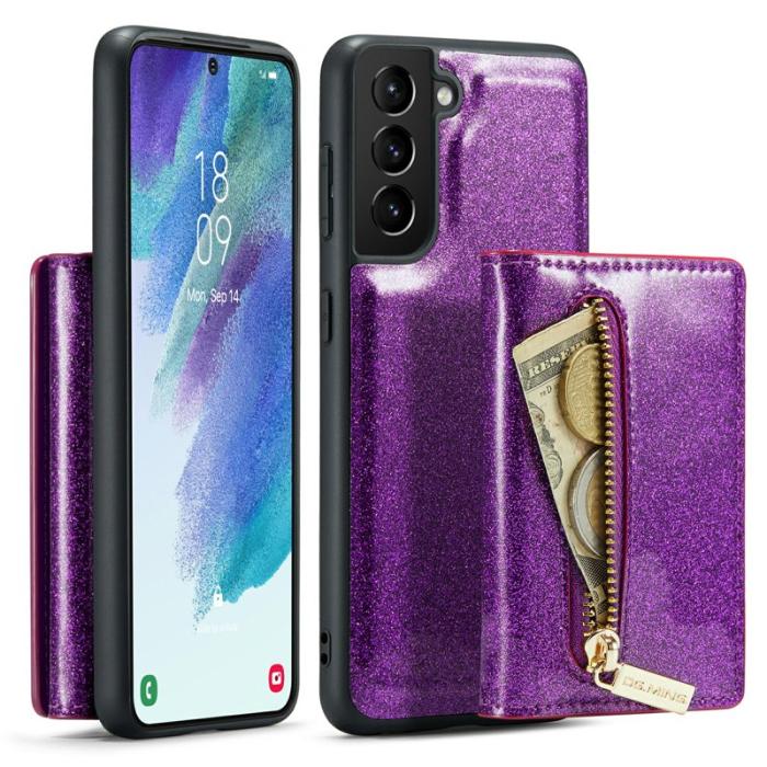 DG.MING - DG.MING M3 Series Skal för Samsung Galaxy S21 FE 5G - Mörklila