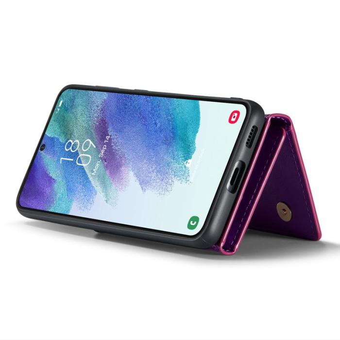 DG.MING - DG.MING M3 Series Skal för Samsung Galaxy S21 FE 5G - Mörklila