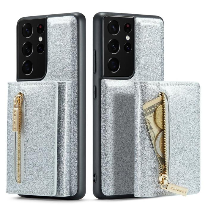 DG.MING - DG.MING M3 Series Skal för Samsung Galaxy S21 Ultra 5G Silver