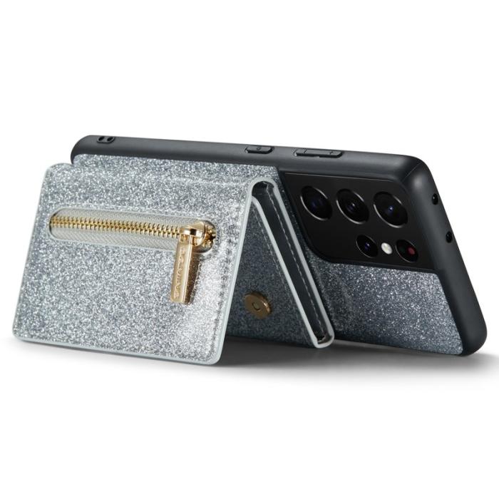 DG.MING - DG.MING M3 Series Skal för Samsung Galaxy S21 Ultra 5G Silver