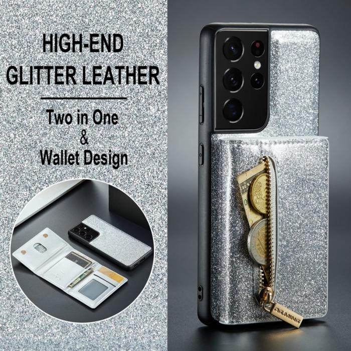 DG.MING - DG.MING M3 Series Skal för Samsung Galaxy S21 Ultra 5G Silver