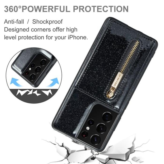 DG.MING - DG.MING M3 Series Skal för Samsung Galaxy S21 Ultra 5G - Svart