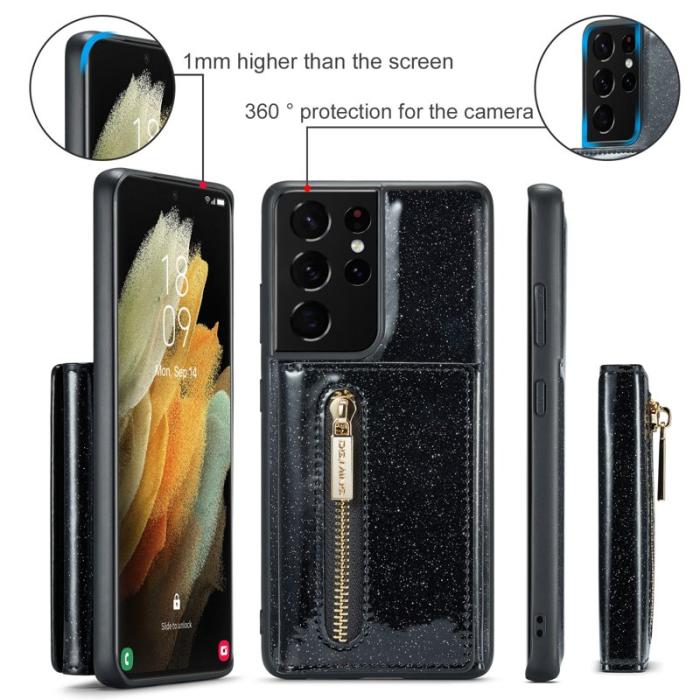 DG.MING - DG.MING M3 Series Skal för Samsung Galaxy S21 Ultra 5G - Svart