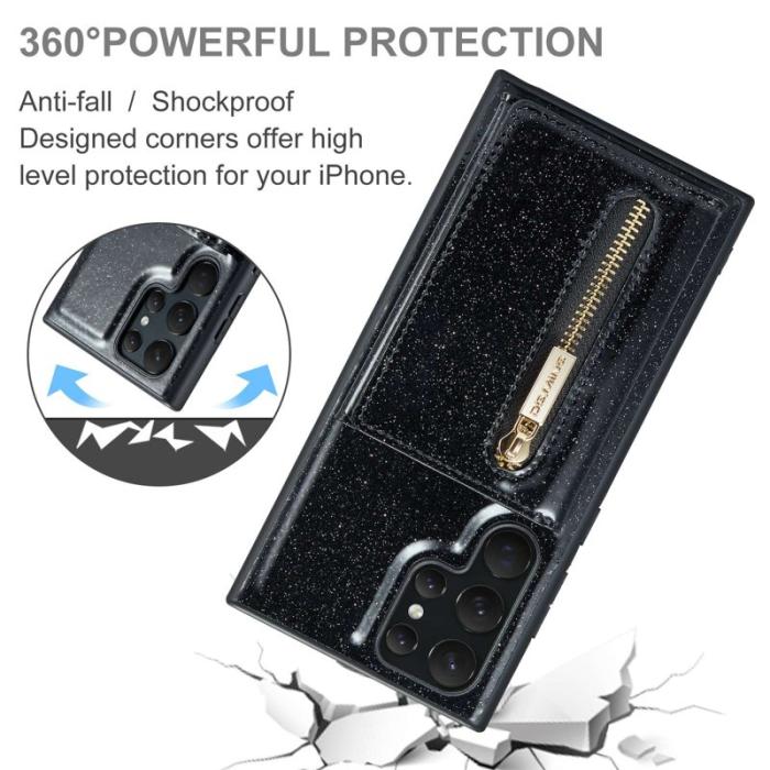 DG.MING - DG.MING M3 Series Skal för Samsung Galaxy S23 Ultra - Svart