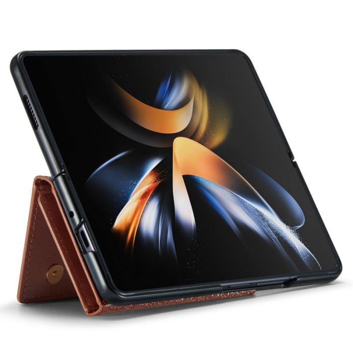 DG.MING - DG.MING M3 Series Skal för Samsung Galaxy Z Fold3 5G Rose Gold