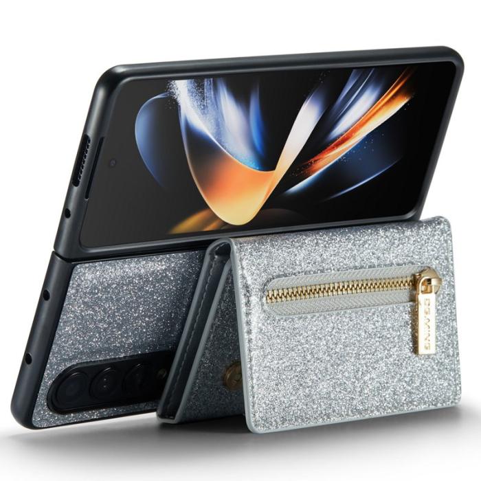DG.MING - DG.MING M3 Series Skal för Samsung Galaxy Z Fold3 5G Silver