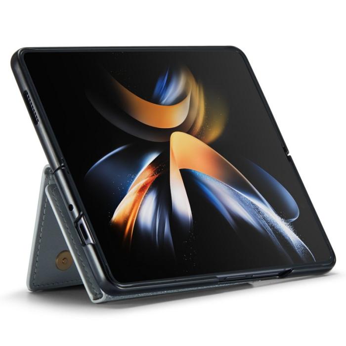 DG.MING - DG.MING M3 Series Skal för Samsung Galaxy Z Fold3 5G Silver