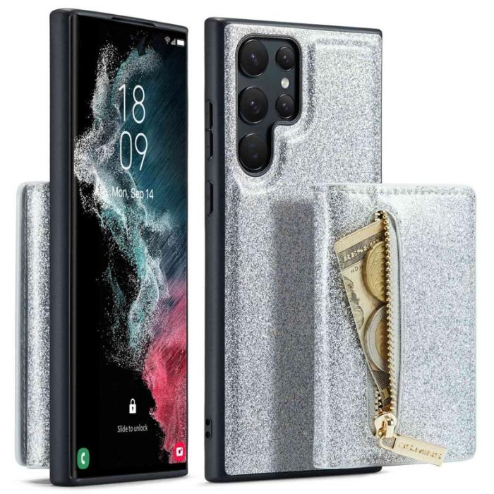 DG.MING - DG.MING M3 Series Skal till Samsung Galaxy S23 Ultra Silver