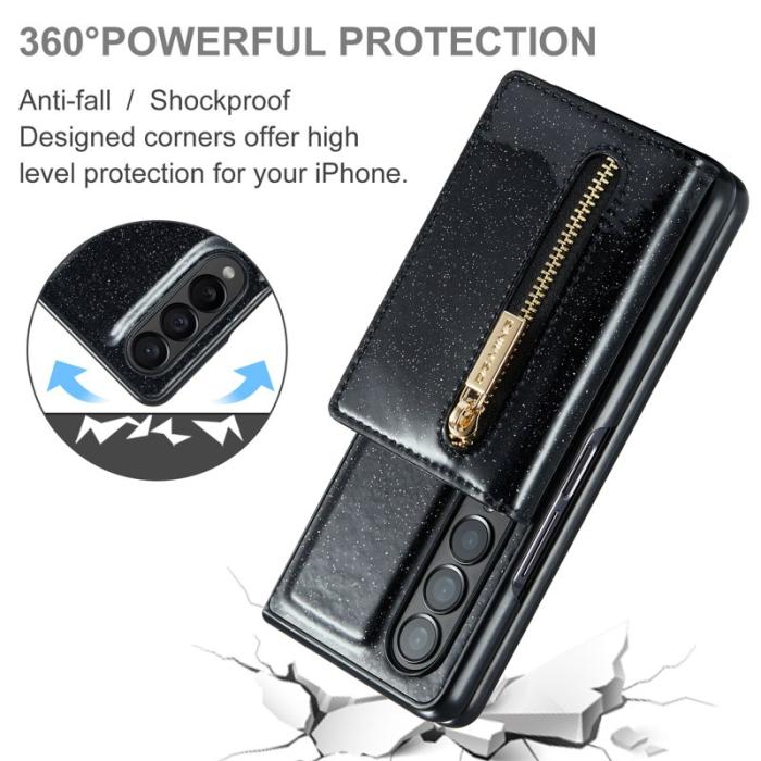 DG.MING - DG.MING M3 Series Skal till Samsung Galaxy Z Fold4 5G - Svart