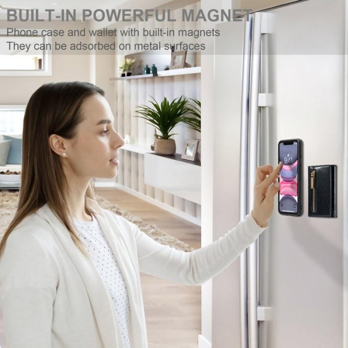 DG.MING - DG.MING M3 Skal för iPhone 11 6.1 tum Svart 2-i-1 Fodral