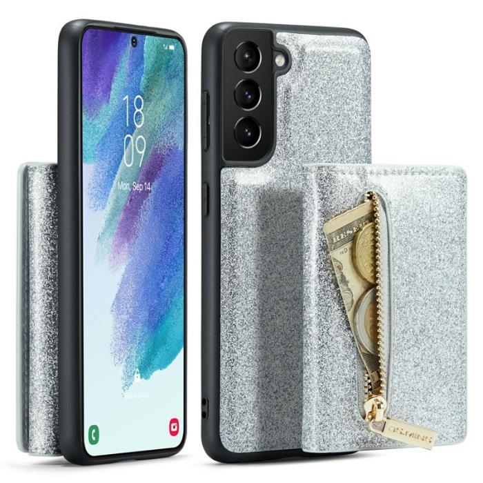 DG.MING - DG.MING M3 Skal till Samsung Galaxy S21 FE 5G Silver