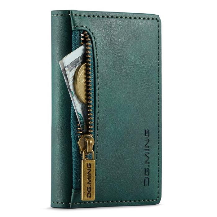 DG.MING - DG.MING M5 RFID-blocker plånbok med dragkedja - Grön