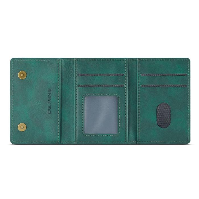 DG.MING - DG.MING M5 RFID-blocker plånbok med dragkedja - Grön