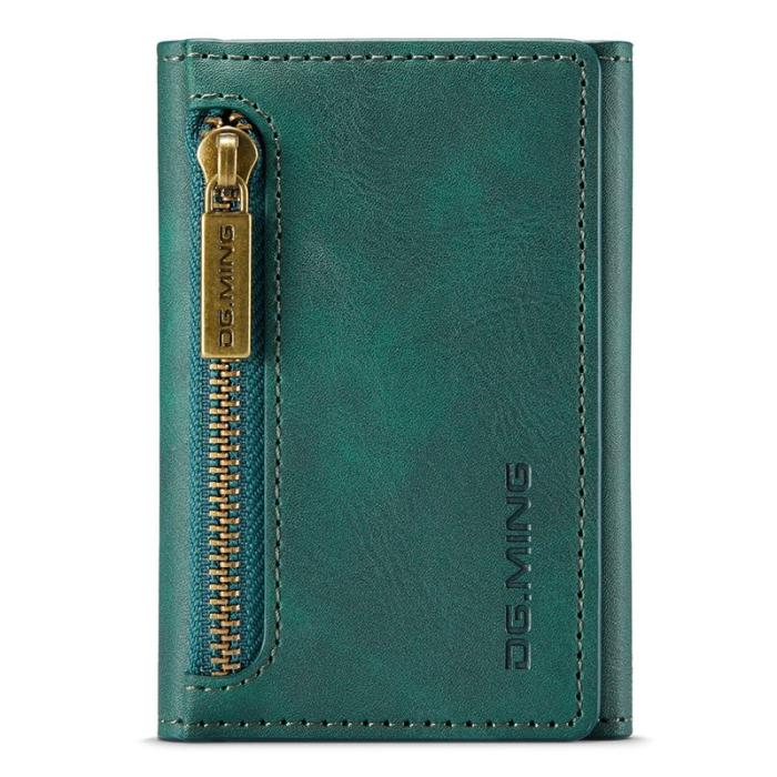 DG.MING - DG.MING M5 RFID-blocker plånbok med dragkedja - Grön
