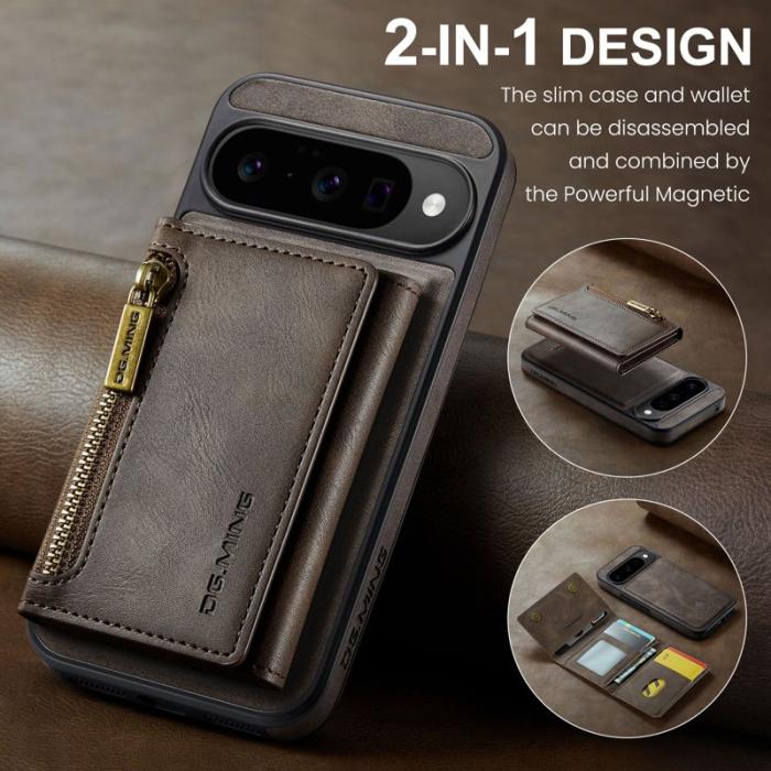 DG.MING - DG.MING M5 Series Fodral för Google Pixel 10 Pro - Kaffe