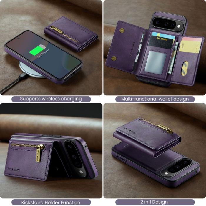 DG.MING - DG.MING M5 Series Fodral för Google Pixel 10 Pro - Lila