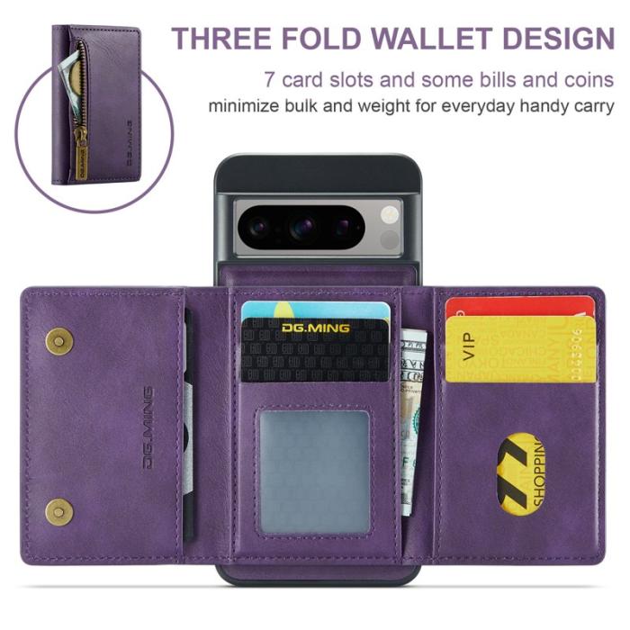 DG.MING - DG.MING M5 Series Fodral för Google Pixel 8 Pro - Lila