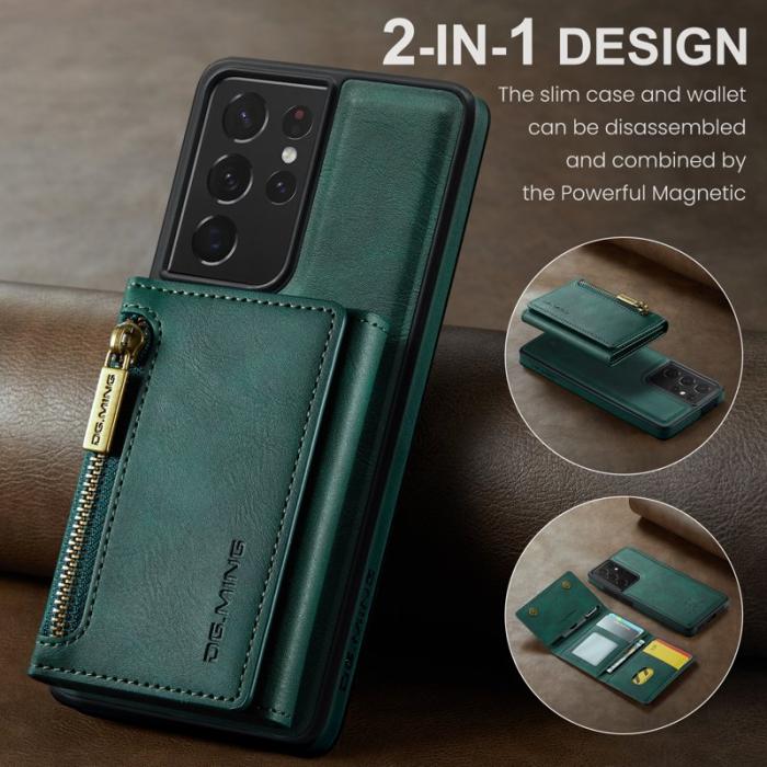DG.MING - DG.MING M5 Series Fodral för Samsung Galaxy S21 Ultra 5G - Grön