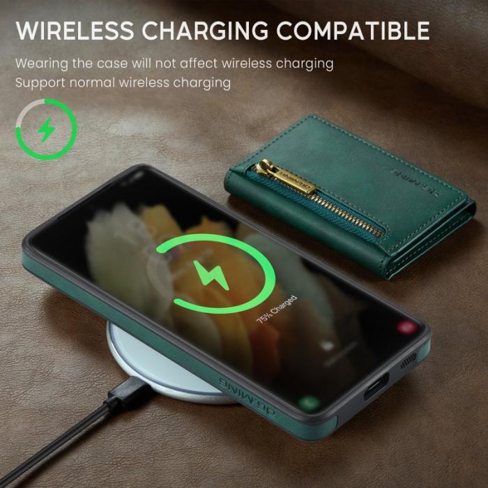 DG.MING - DG.MING M5 Series Fodral för Samsung Galaxy S21 Ultra 5G - Grön