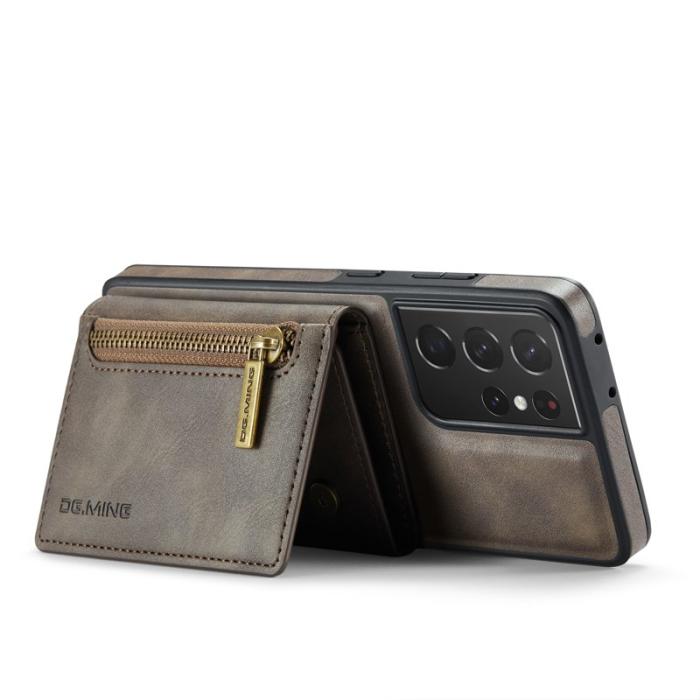 DG.MING - DG.MING M5 Series Fodral för Samsung Galaxy S21 Ultra 5G - Kaffe