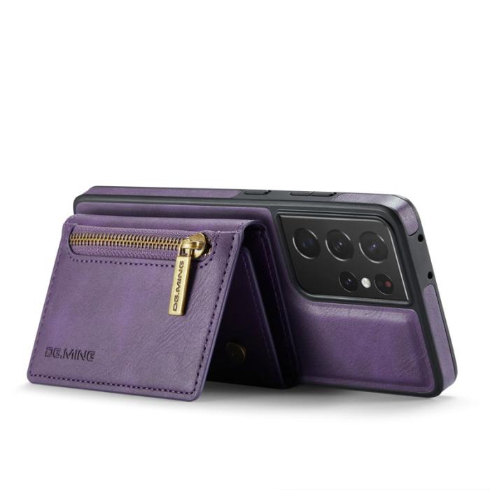 DG.MING - DG.MING M5 Series Fodral för Samsung Galaxy S21 Ultra 5G - Lila