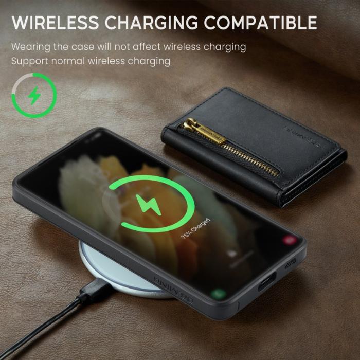 DG.MING - DG.MING M5 Series Fodral för Samsung Galaxy S21 Ultra 5G - Svart