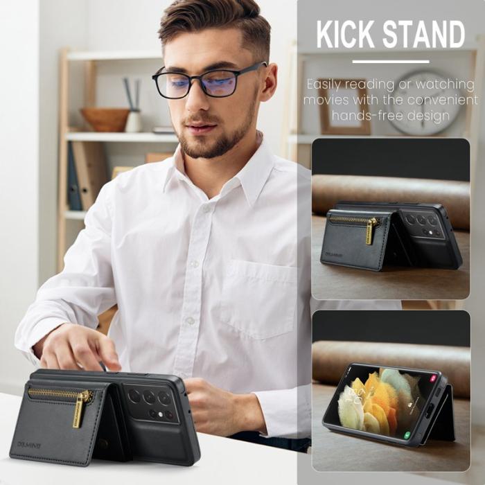 DG.MING - DG.MING M5 Series Fodral för Samsung Galaxy S21 Ultra 5G - Svart