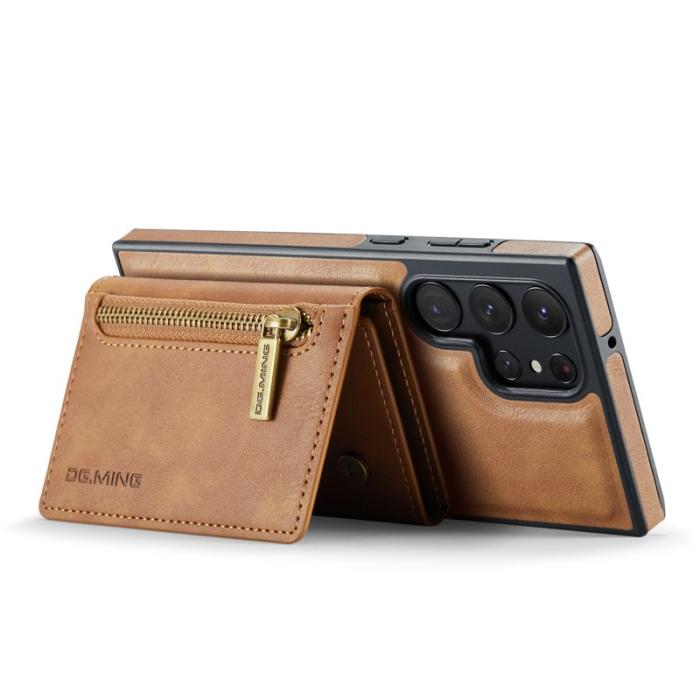 DG.MING - DG.MING M5 Series Fodral för Samsung Galaxy S22 Ultra 5G - Brun