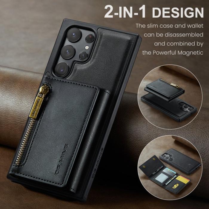 DG.MING - DG.MING M5 Series Fodral för Samsung Galaxy S22 Ultra 5G - Svart