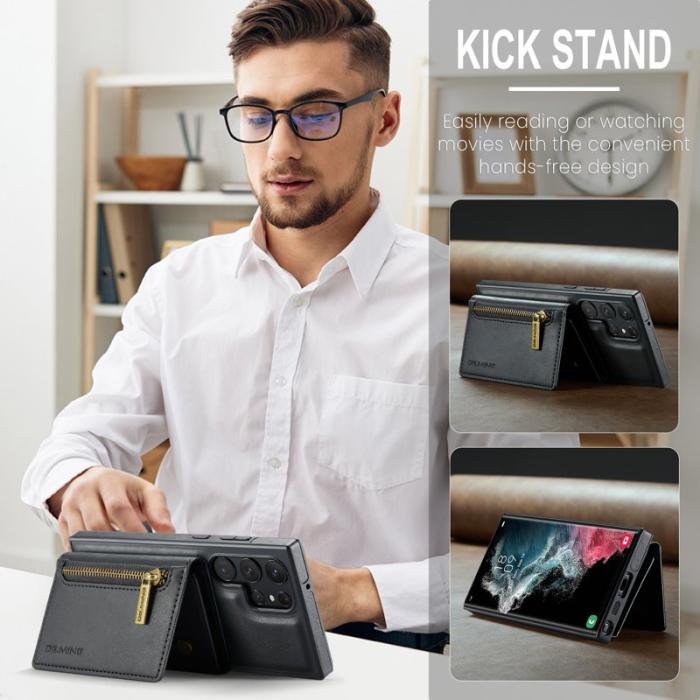 DG.MING - DG.MING M5 Series Fodral för Samsung Galaxy S22 Ultra 5G - Svart