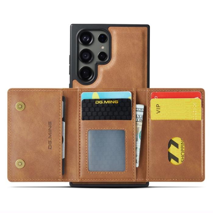 DG.MING - DG.MING M5 Series Fodral för Samsung Galaxy S23 Ultra - Brun