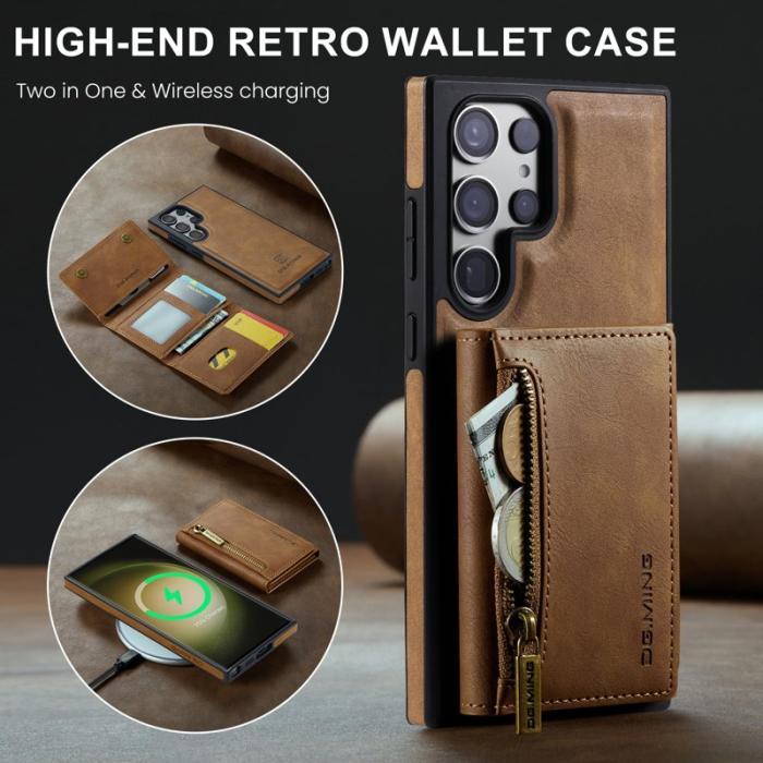 DG.MING - DG.MING M5 Series Fodral för Samsung Galaxy S23 Ultra - Brun