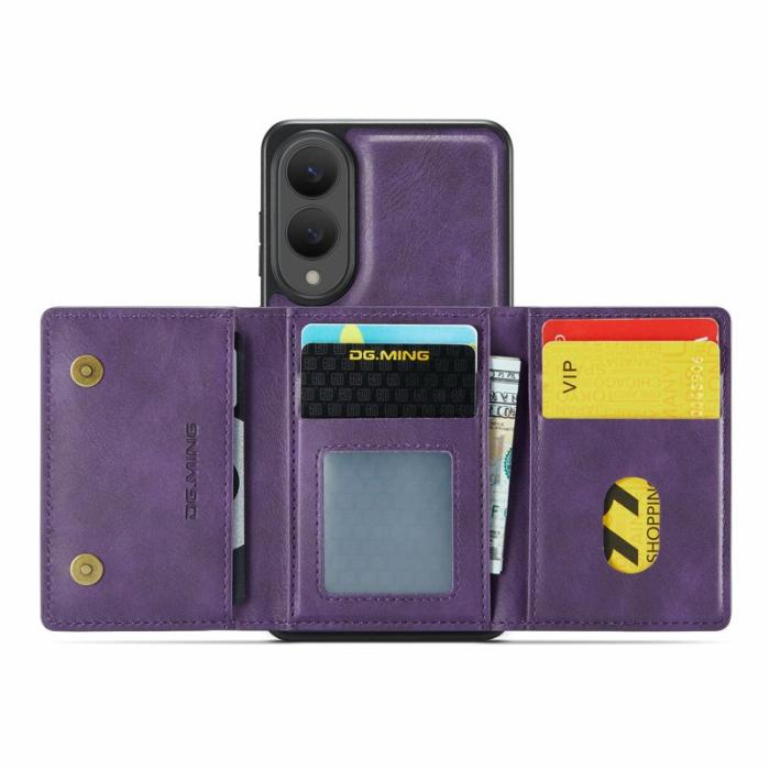 DG.MING - DG.MING M5 Series Fodral för Samsung Galaxy S25 Edge Lila