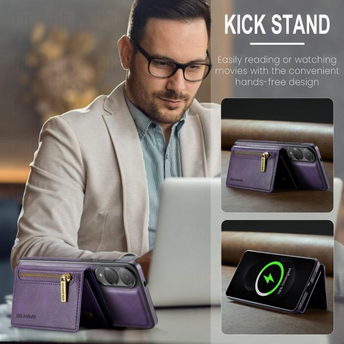 DG.MING - DG.MING M5 Series Fodral för Samsung Galaxy S25 Edge Lila