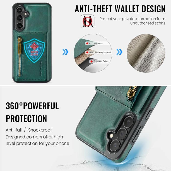 DG.MING - DG.MING M5 Series Fodral för Samsung Galaxy S25 FE - Grön