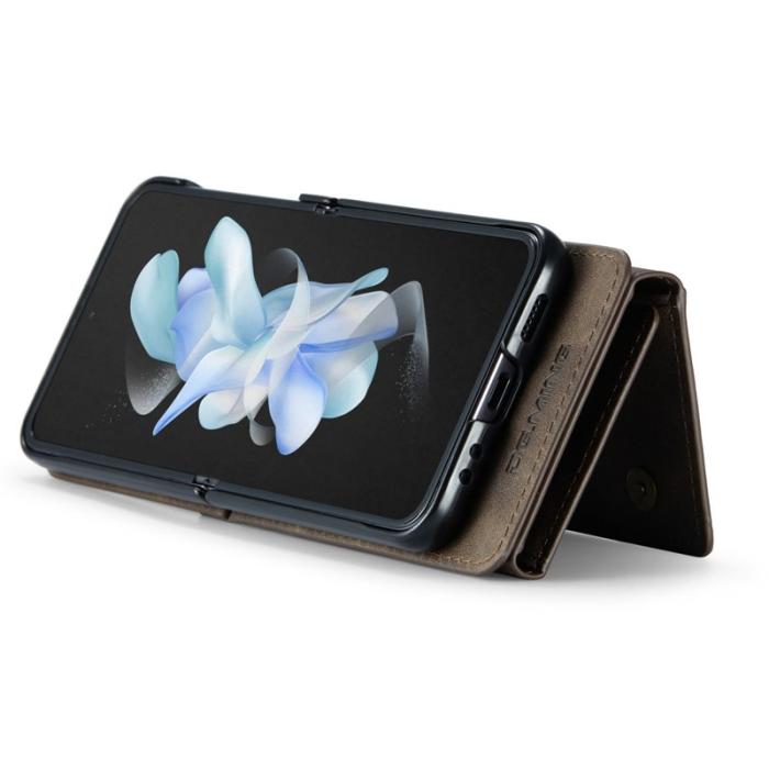 DG.MING - DG.MING M5 Series Fodral för Samsung Galaxy Z Flip3 5G - Kaffe