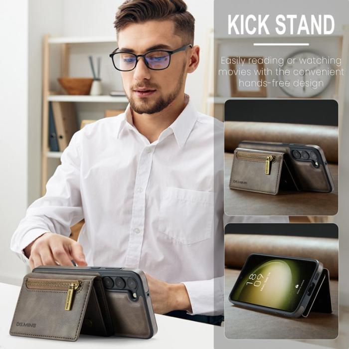 DG.MING - DG.MING M5 Series Fodral till Samsung Galaxy S23 - Kaffe