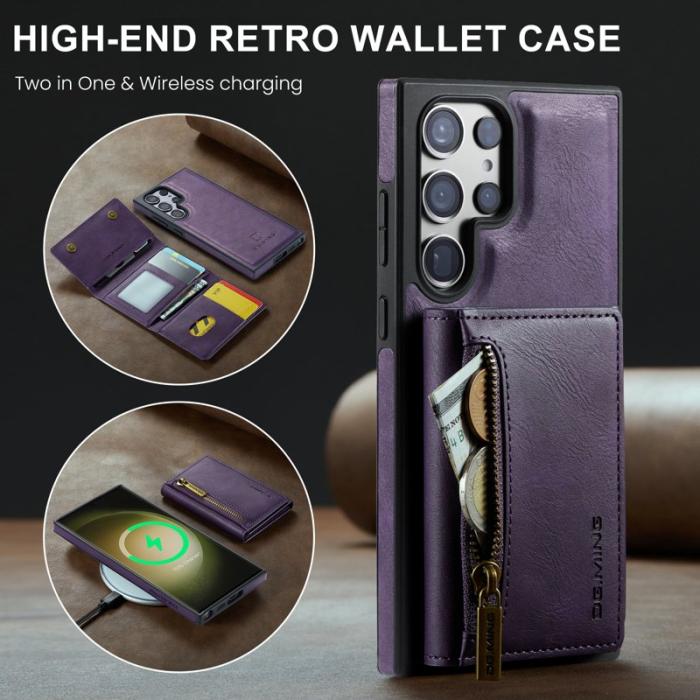 DG.MING - DG.MING M5 Series Fodral till Samsung Galaxy S23 Ultra - Lila