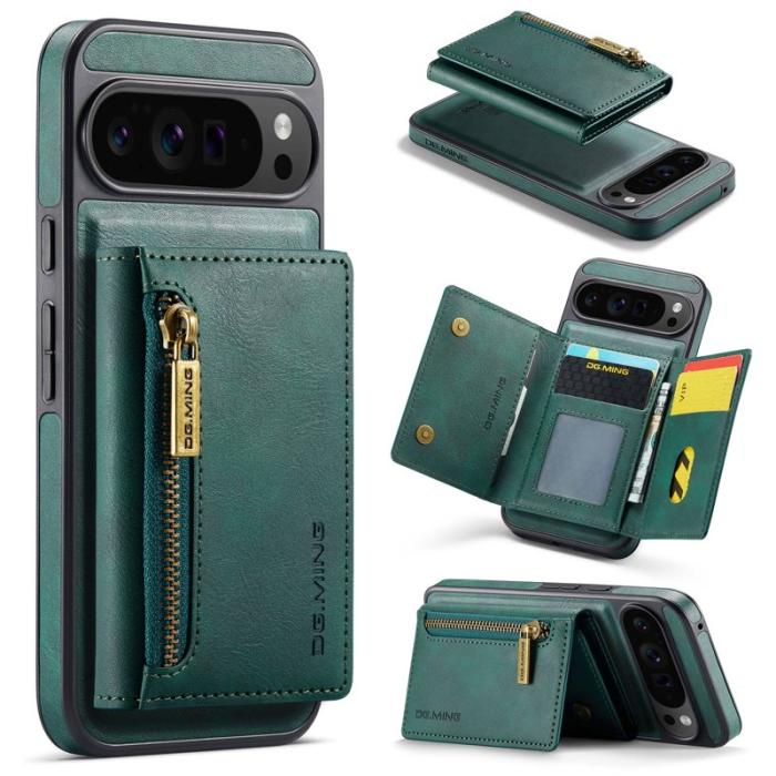 DG.MING - DG.MING M5 Series Google Pixel 10 Pro XL Skal Läder Grön