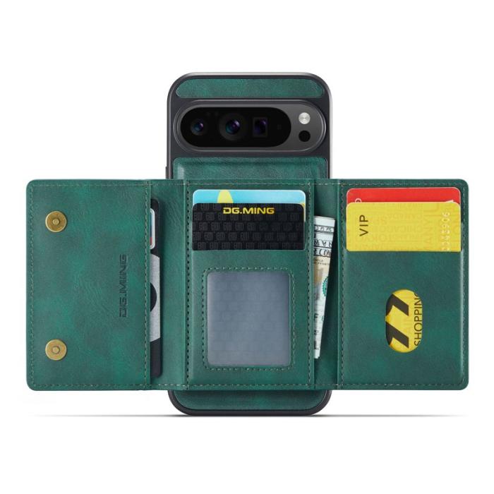 DG.MING - DG.MING M5 Series Google Pixel 10 Pro XL Skal Läder Grön