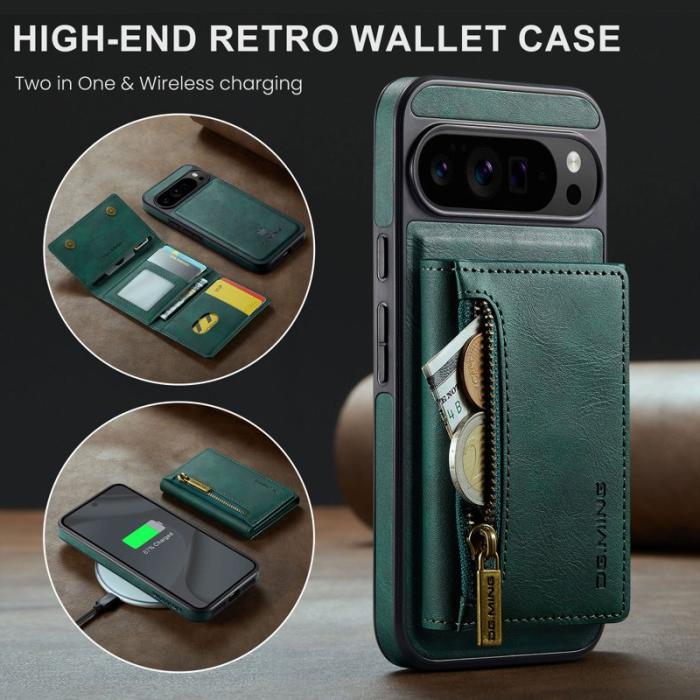 DG.MING - DG.MING M5 Series Google Pixel 10 Pro XL Skal Läder Grön